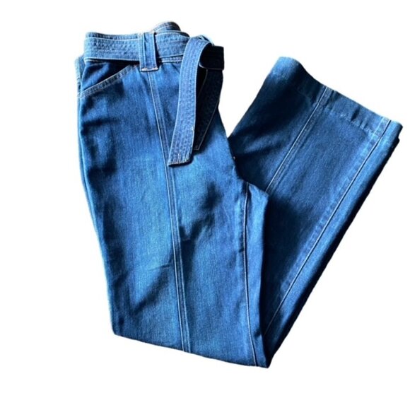 Chico's Blue Flare & Wide Leg Jeans - Picture 2 of 5